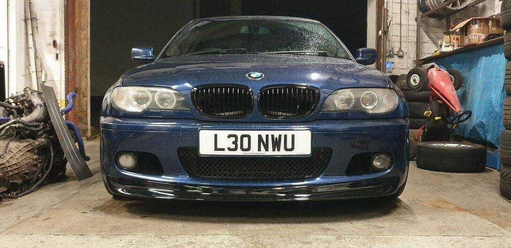 BMW 3 E46 Dokładka przód wzór csl