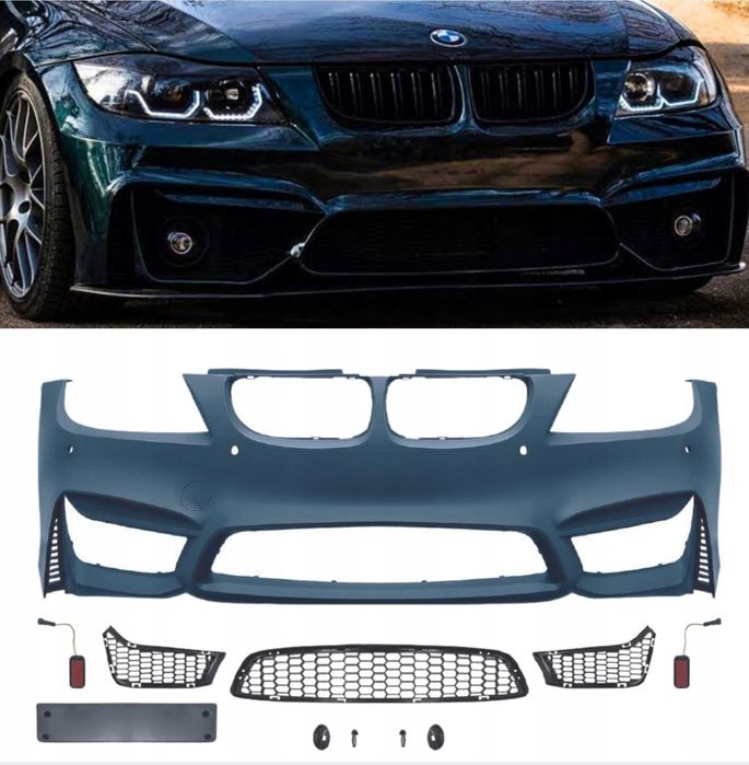 Zderzak przód M4 look BMW E90 przedlift