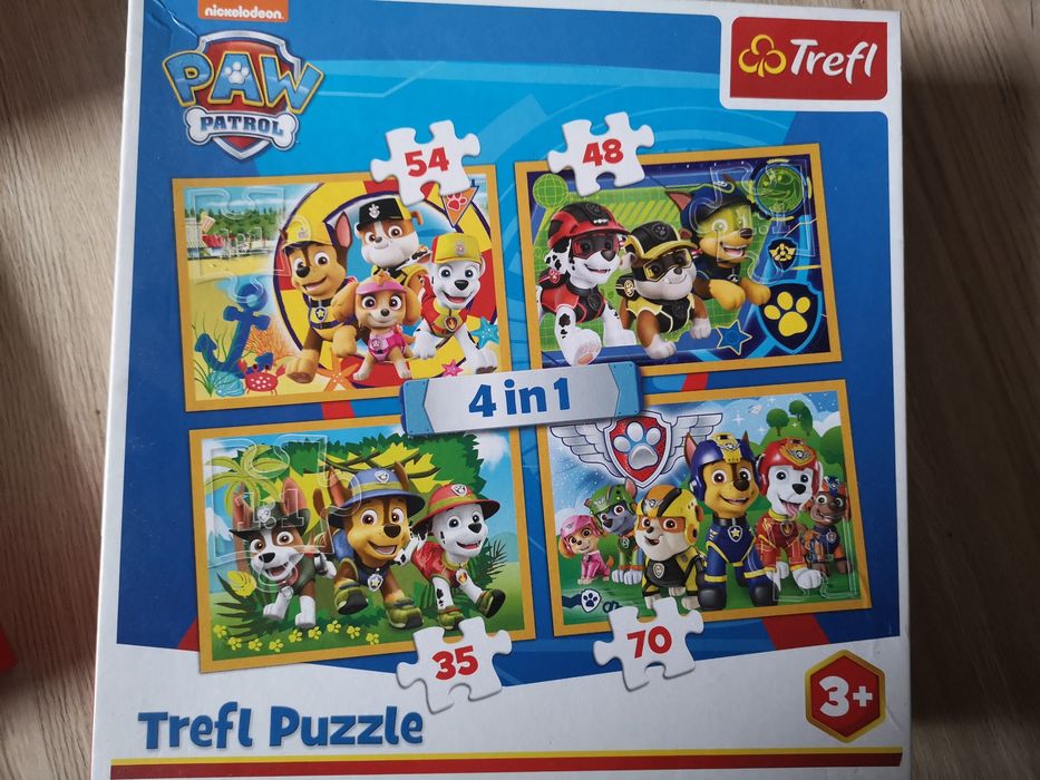 Zestaw puzzli Psi Patrol 27 obrazków
