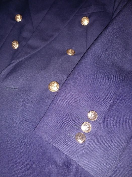 Blazer de homem azul escuro