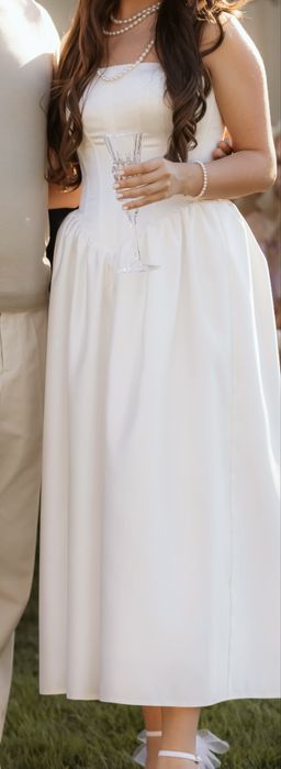 Сукня вечірня довжини міді в стилі бренду BALYKINA