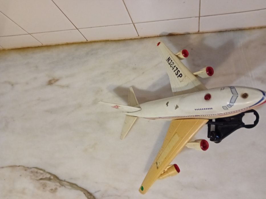 Avião Antigo Boeing Nasa Estado Razoável