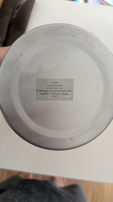 Mini caixote de lixo para café