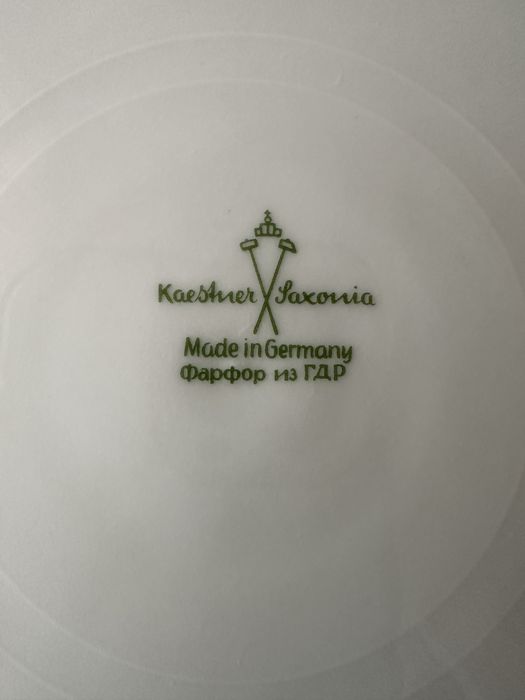 Набор тарелок. Фарфор из ГДР