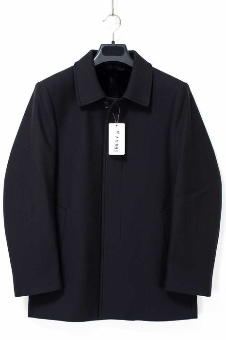 Nowy Elegancki wełniany płaszcz z ciepłym futrem XL 2XL krótki stylowy