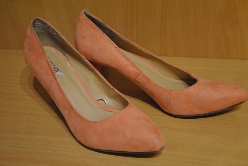 buty damskie rozmiar 41,brzoskwiniowe, Fiore /7/