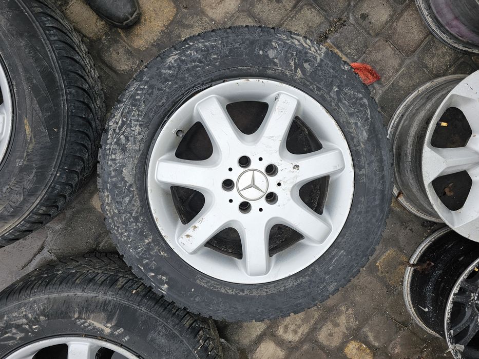 Диски титановые mercedes ML   5x112 радиус 17 с резиной  235 65 r17