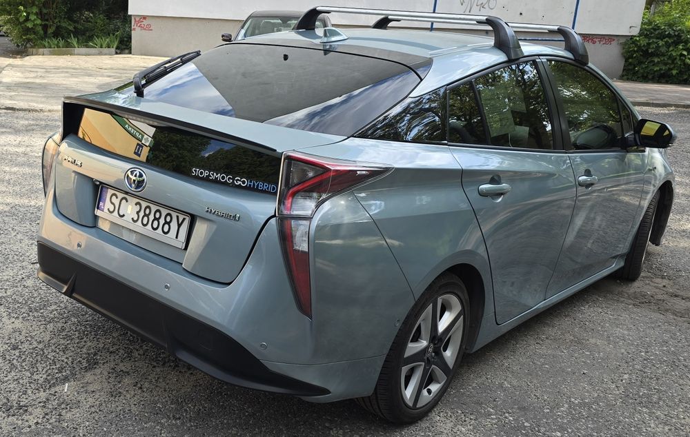 Toyota prius IV,  2018, 139000 km, hybryda +lpg