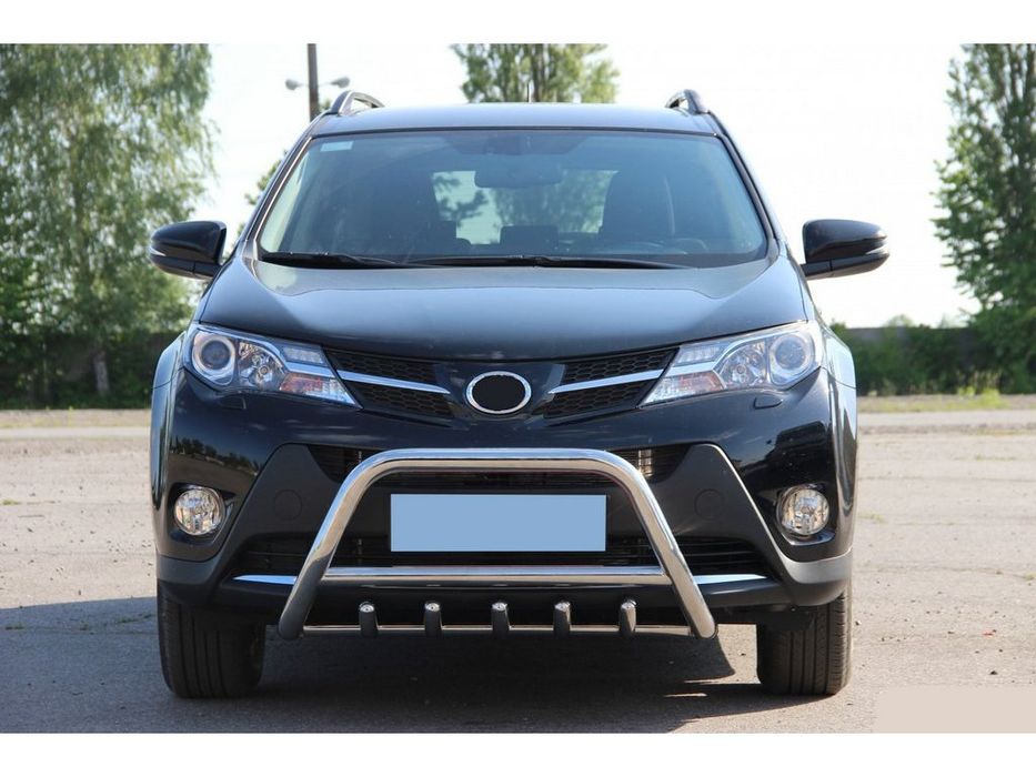 Toyota Rav 4 2013-2018 рр. Кенгурятник WT003 (нерж)