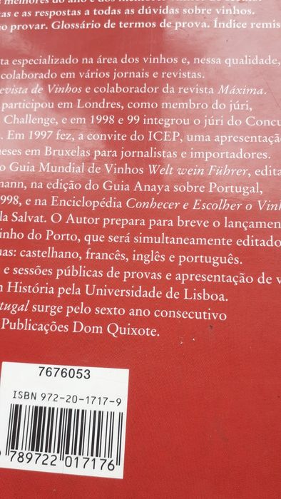 Vinhos de Portugal 2000 e 2018