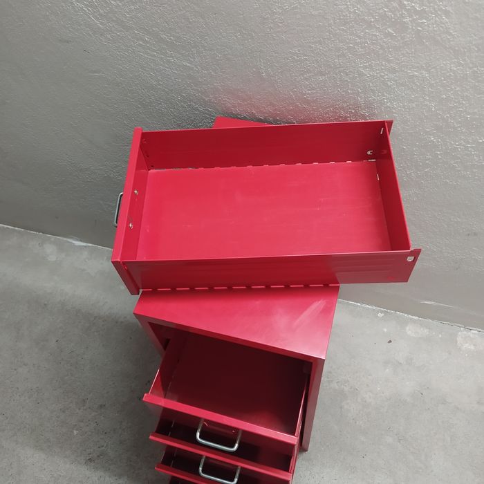 Szafka metalowa, warsztatowa, narzędziowa, 6 szuflad