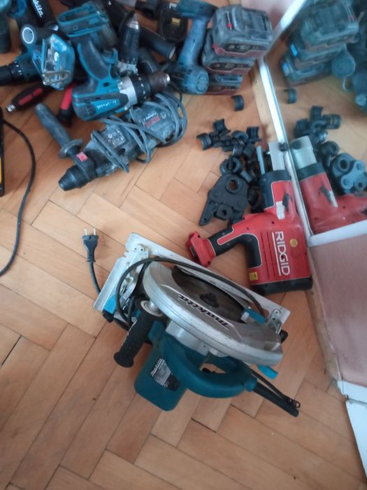 Makita DeWalt Milwaukee Bosch Ridgid