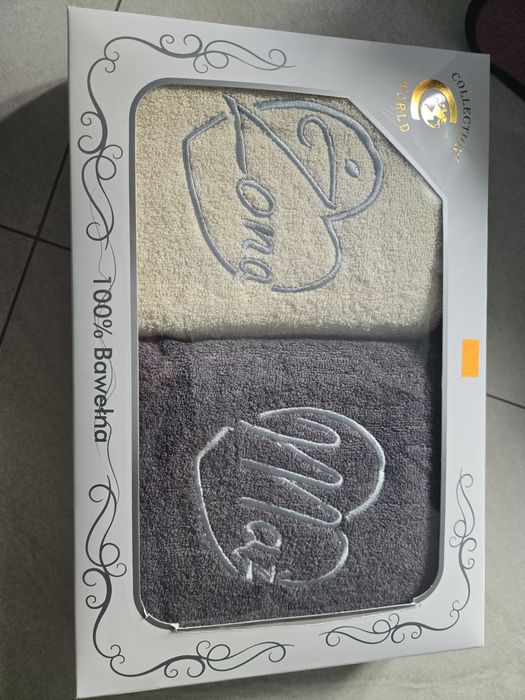 Reczniki 2 pack maz żoną