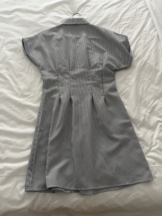 Vestido camisa de manga curta