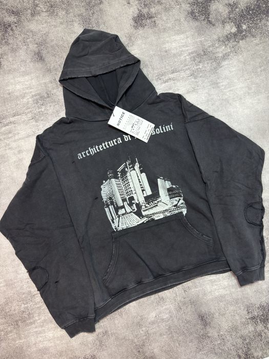 Худі Enfants ERD Riches Deprimes Mussolini S M L XL Vetements