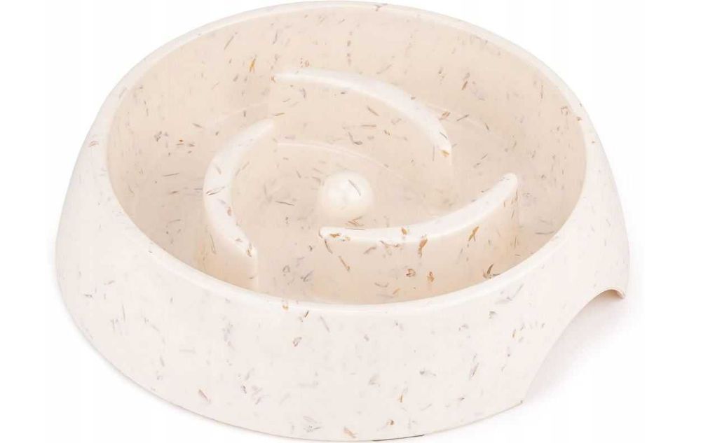 MISKA NA KARMĘ dla psów i kotów SPOWALNIAJĄCA JEDZENIE antypoślizgowa
