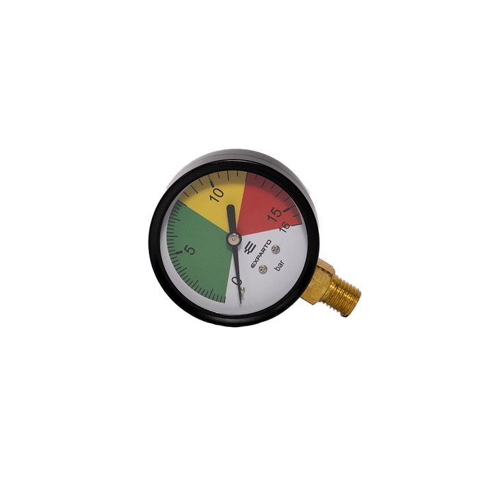 Manometr suchy fi 63 M12x1,5 DÓŁ 0-16 Bar