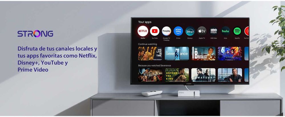 Strong Leap S3+V2 4k Android IPTV