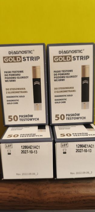 Gold Strip paski do glukometru