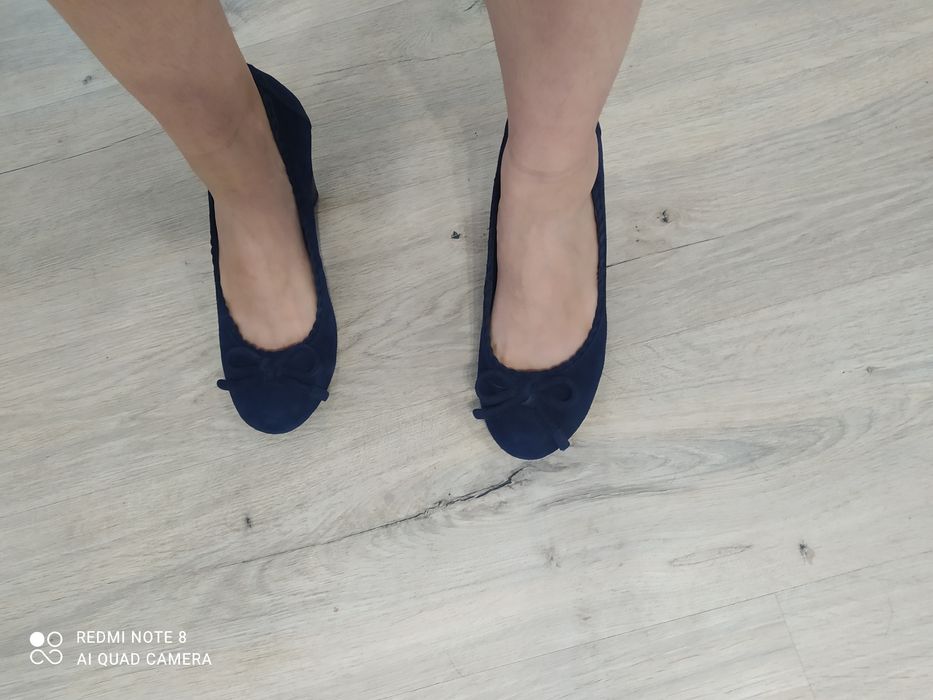 Туфлі темно сині 41