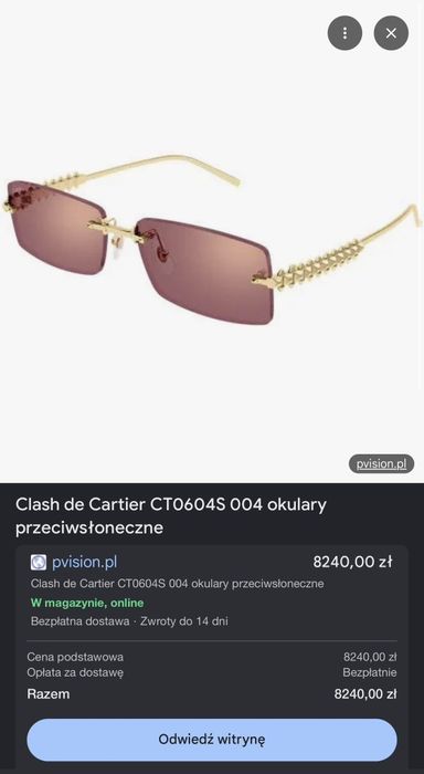 Okulary nowe oryginalne