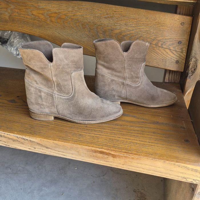 ODDAM Botki skórzane r.40