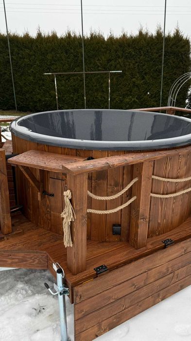 Mobilna Balia Wynajem | Jacuzzi na kółkach | Ruska Bania + Dowóz