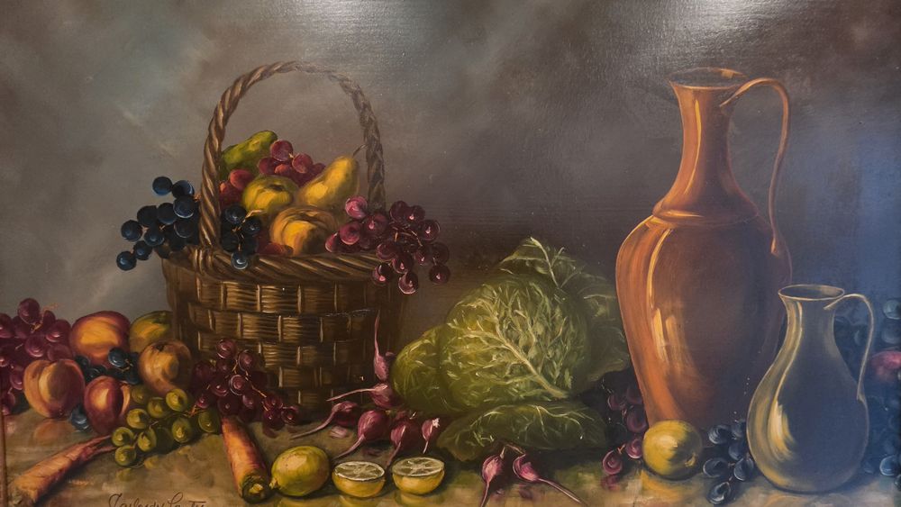 Pintura a óleo s/tela - Carlos dos Santos