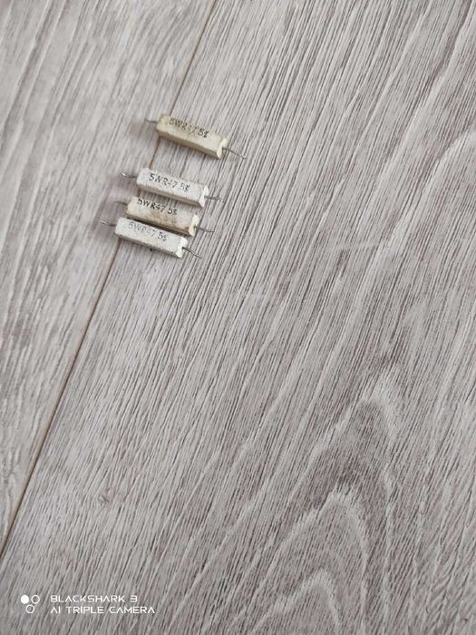 Rezystory emiterowe 5w R47 UNITRA Radmor