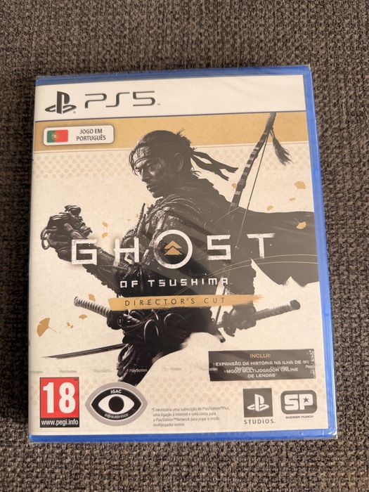 Jogo PS5: Ghost of Tsushima (Novo - Selado na Caixa)