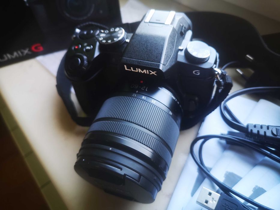 Panasonic DMC-G80M Lumix bezlusterkowy aparat cyfrowy + obiektyw