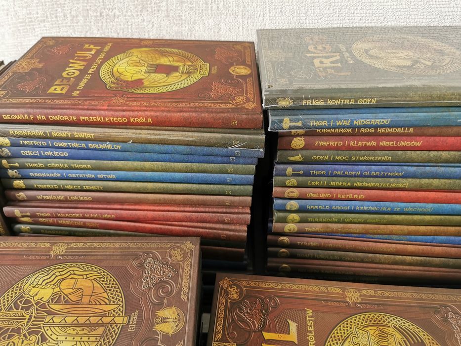 Kolekcja Hachette Mitologia Nordycka tomy 1-90 stan idealny