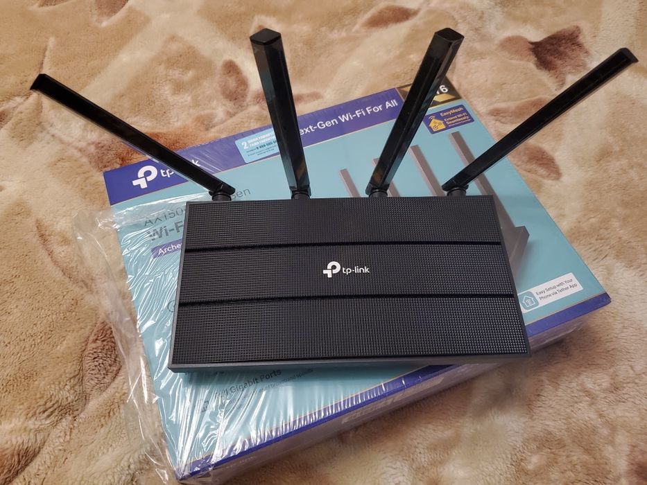 Маршрутизатор TP-LINK Archer AX12 WiF6/ AX1500 / 1 Гбіт/с/ підтримка технології MESH