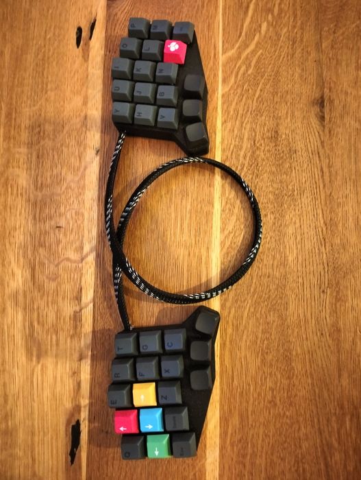Klawiatura ergonomiczna split custom