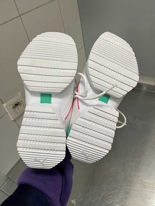 Puma białe muse Maia Street