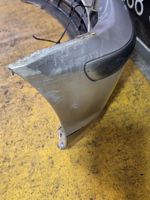BMW E46 Zderzak Przedni Przód Titansilber 354/7 Polift Komplet Halogen