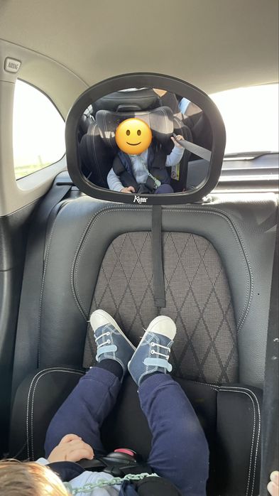 Espelho retrovisor para ver bebé / criança