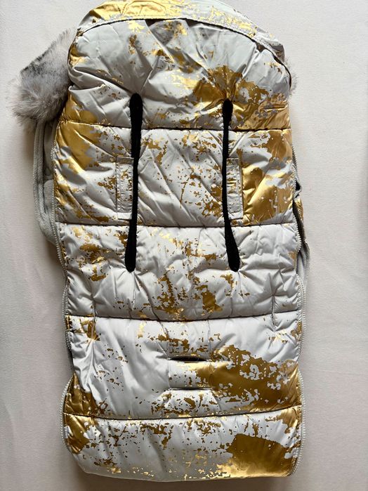 PREMIUM Śpiworek Bjallra futerko spacerówka gondola do Cybex jak nowy