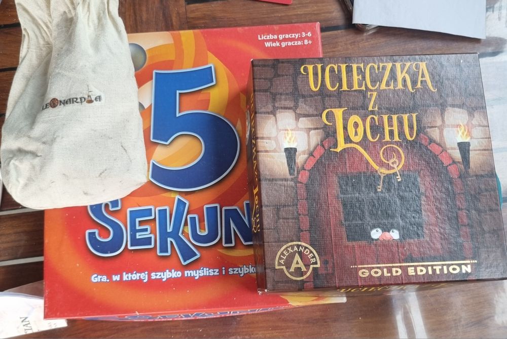 3 gry 5 Sekund / Ucieczka z Lochu / Leonardia