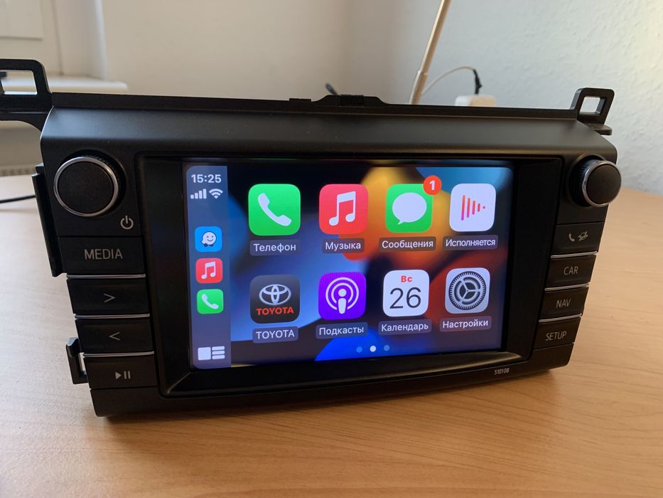 Toyota RAV 4 , CarPlay и Android Auto , оригинал
