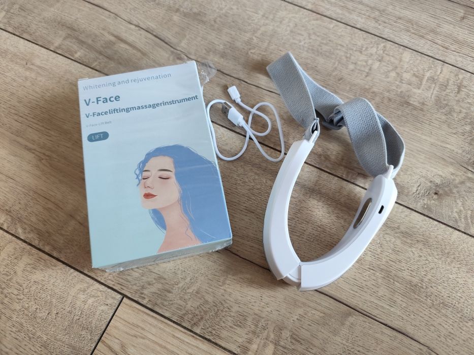 Urządzenie 3 w 1 remodelujace kontur twarzy Masażer V - Face