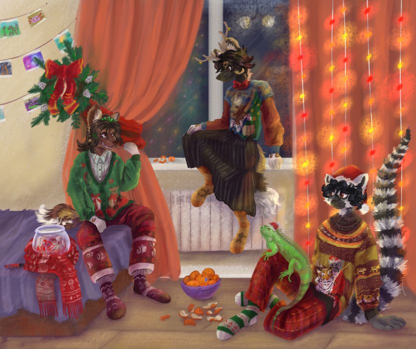 Арти малюнки тварин , Фуррі на замовлення