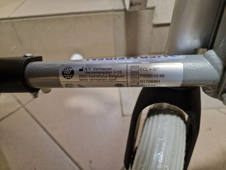 Wózek inwalidzki wzmocniony  vermeiren eclips+ nowy orginalnie zapakow