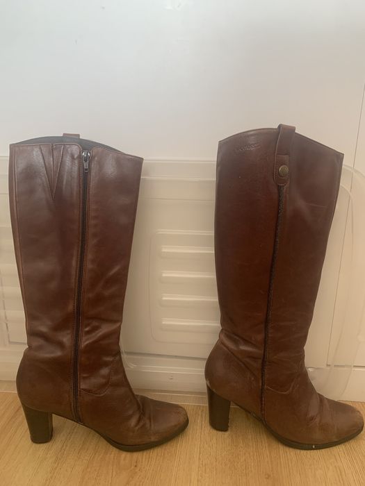 Botas cano alto 37 marca wonders