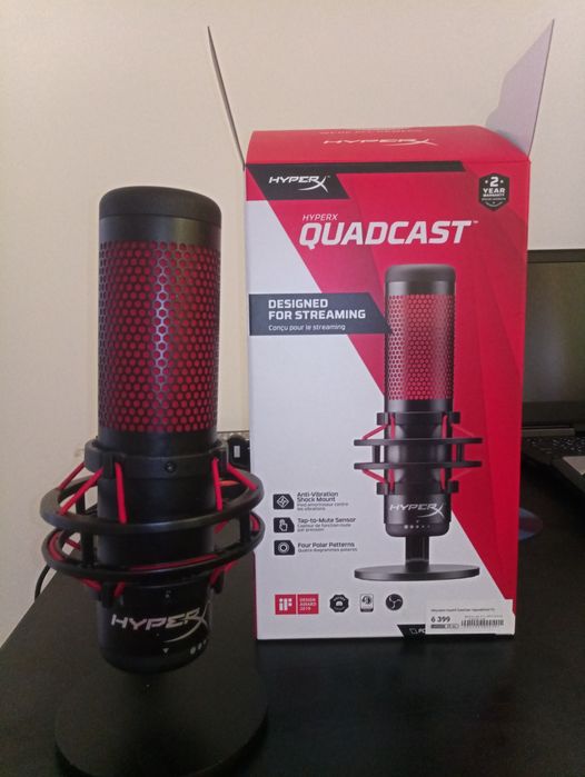 Микрофон HYPERX Quadcast