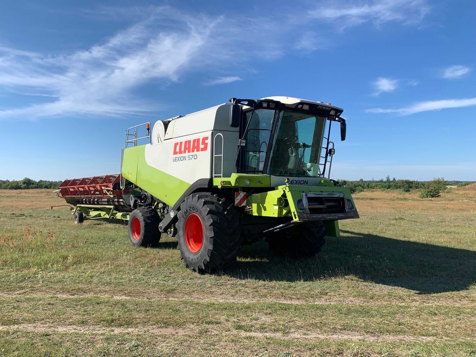 Claas Lexion 570 комбайн зерновий