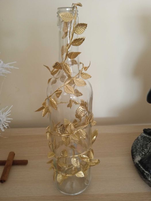 Garrafa decorada sortidas com  e sem Led