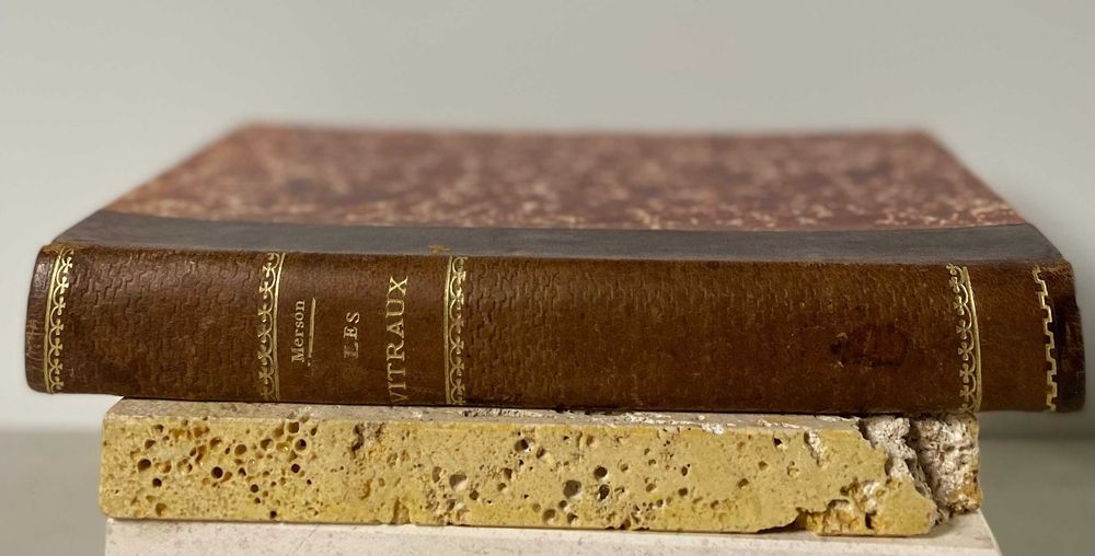 Livro ( Encard.)Ref Par 2- Les Vitraux  - Olivier Merson - Raro 1895