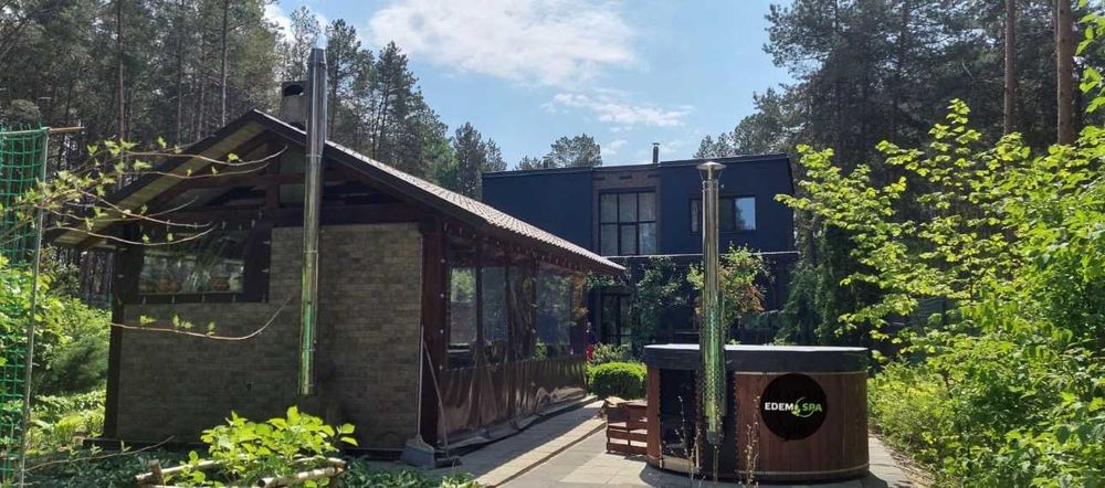 Купіль з підігрівом.Спа на дровах.Чан з джакузи.Карпатський чан