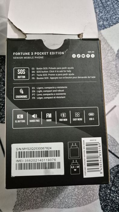 Telemóvel SPC Fortune 2